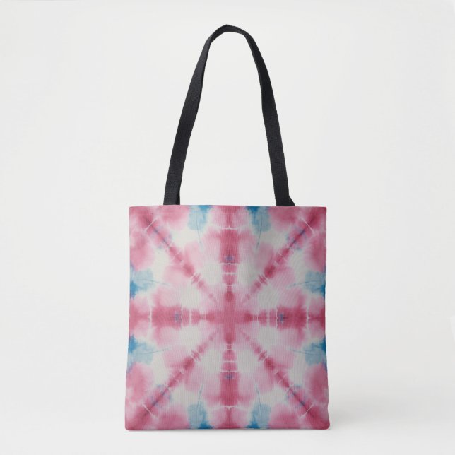 Bolsa Tote Modern Trendy geometric watercolor (Frente)