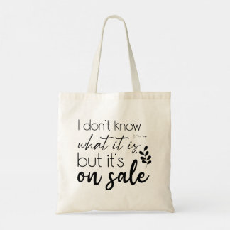 Bolsa Tote Modern Typography funny Quotes