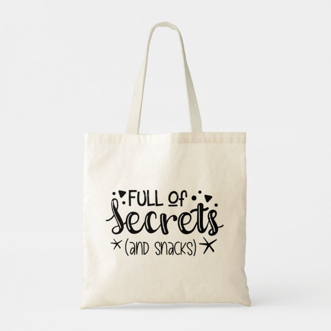 Bolsa Tote Modern Typography funny Quotes (Verso)
