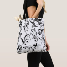 Bolsa Tote Moderna Elegante e Tendência Decorativa