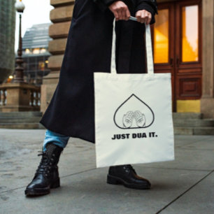 Bolsa Tote Moderno Apenas Dua É Muçulmano
