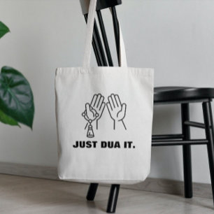 Bolsa Tote Moderno Apenas Dua É Muçulmano Pun Tote Bag Islâmi