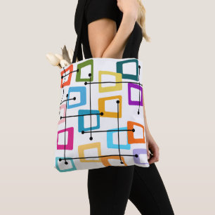 Bolsa Tote Moderno do século Médio Atômica