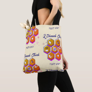 Bolsa Tote Moderno L'SHANAH TOVAH Rosh Hashanah