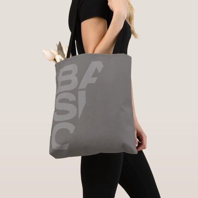 Bolsa Tote Moderno Simples Básico (Close Up)