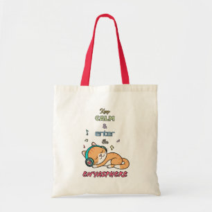 Bolsa Tote Modo de Meowditation  