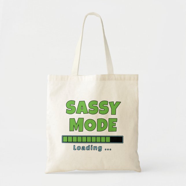 Bolsa Tote Modo Sassy Carregando … (Frente)