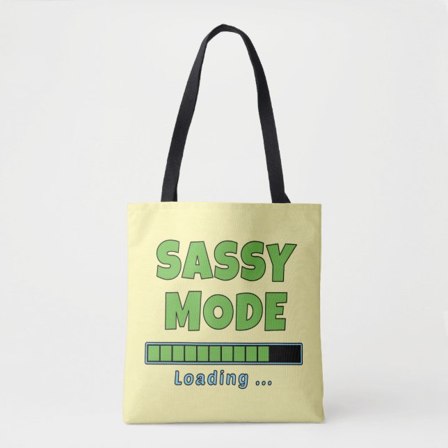 Bolsa Tote Modo Sassy Carregando … (Frente)