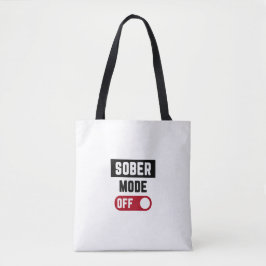 Bolsa Tote Modo Sober Desativado