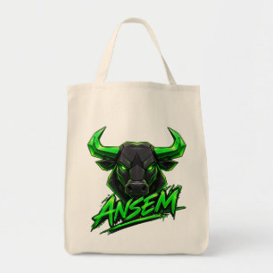 Bolsa Tote moeda meme ANSEM