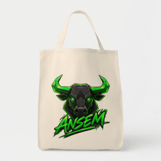Bolsa Tote moeda meme ANSEM