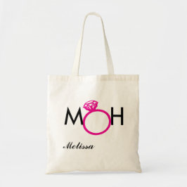 BOLSA TOTE MOH - MADRINHA DE CASAMENTO - ANEL COR-DE-ROSA -