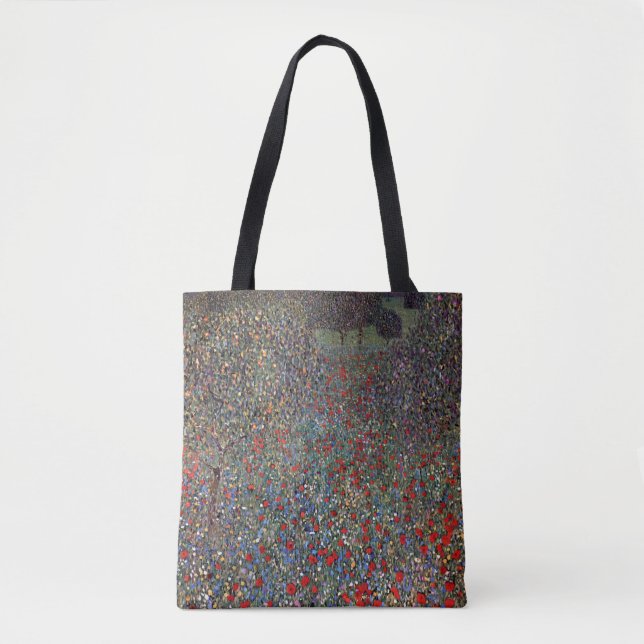 Bolsa Tote Mohnfeld, Gustav Klimt (Frente)