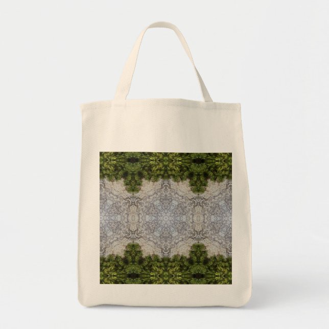 Bolsa Tote Moisés Verdes e Arte da Terra (Frente)