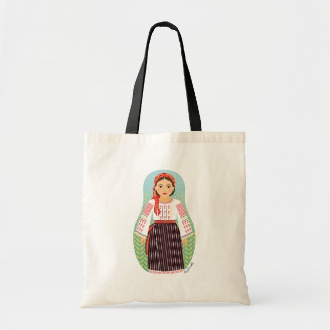 Bolsa Tote Moldovan Matryoshka Bag (Frente)