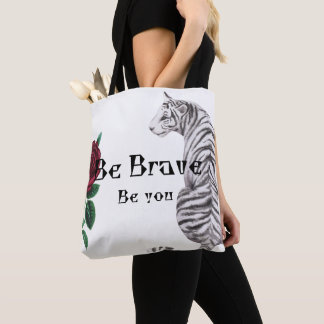 Bolsa Tote Moletom Be Brave Women
