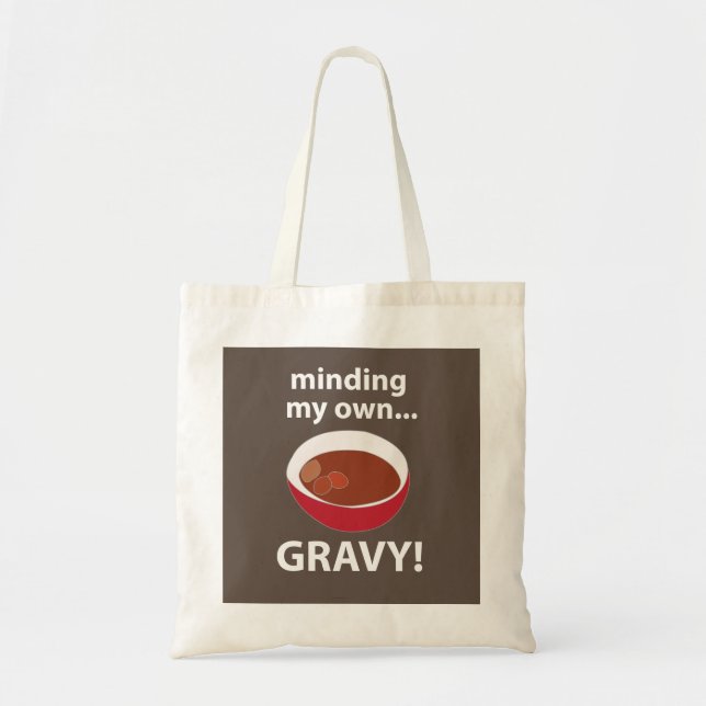 Bolsa Tote Molho Cuidando da Minha Própria Comida de Molho (Frente)