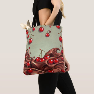 Bolsa Tote Molho de cereja: