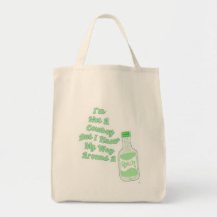 Bolsa Tote Molho de Ranch Engraçado Cowboy Humor Cartoon Dive