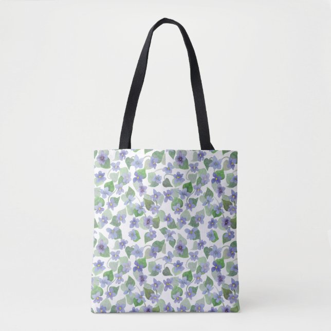 Bolsa Tote Molho Violeta Doce (Frente)