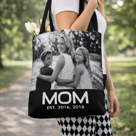 Bolsa Tote Mom Established Bold Black Photo