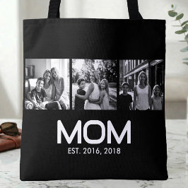 Bolsa Tote Mom Established Bold Black White Filter 3 Photo 
