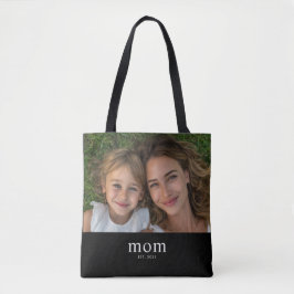 Bolsa Tote Mom Established Modern Black Photo