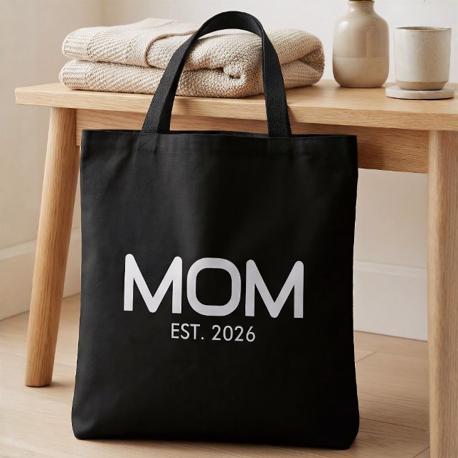 Bolsa Tote Mom Established New Mom Gift  (Criador carregado)