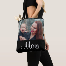 Bolsa Tote Mom Established Photo Gift