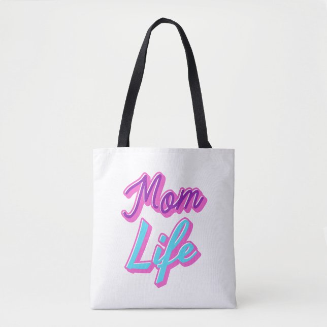BOLSA TOTE MOM LIFE (Frente)
