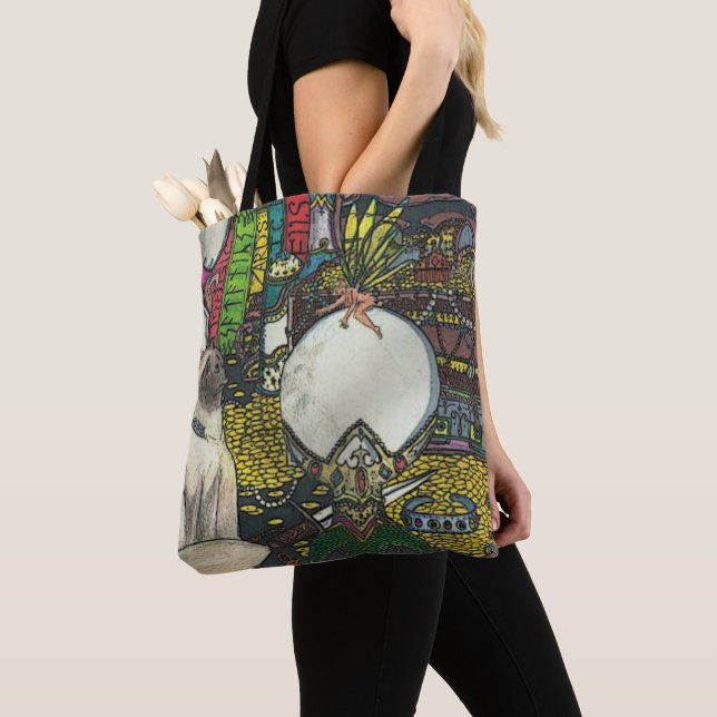 Bolsa Tote Momento Mágico:(ombro): (Close Up)