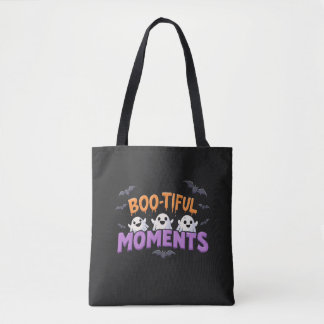 Bolsa Tote Momentos Boo-Tiful Fofos Fantasmas e Morcegos de H