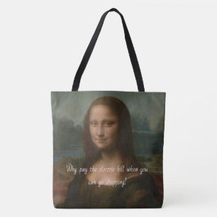 Bolsa Tote mona lisa