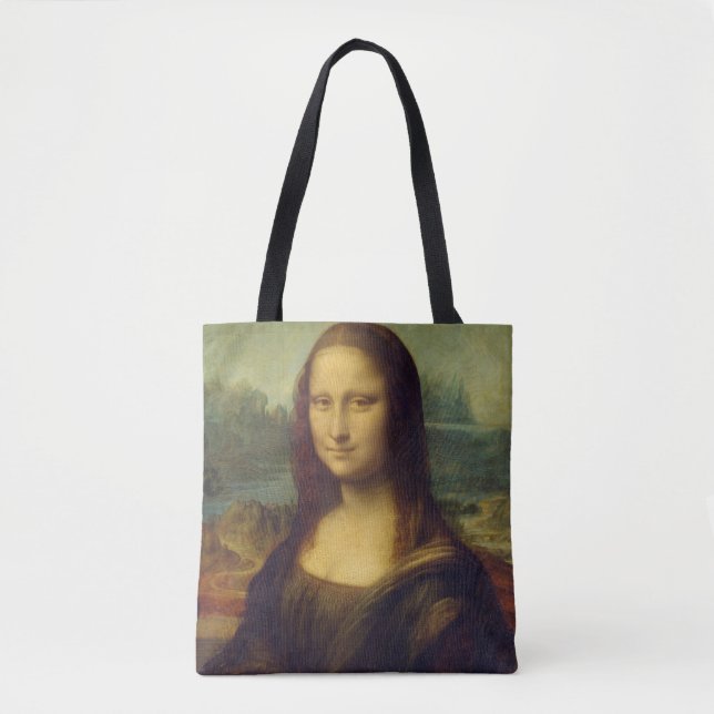 Bolsa Tote Mona Lisa by Leonardo Da Vinci (Frente)