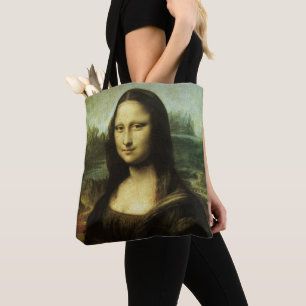 Bolsa Tote Mona Lisa de Leonardo da Vinci, Arte Renascentista