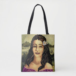 Bolsa Tote Mona Lisa do Pacífico