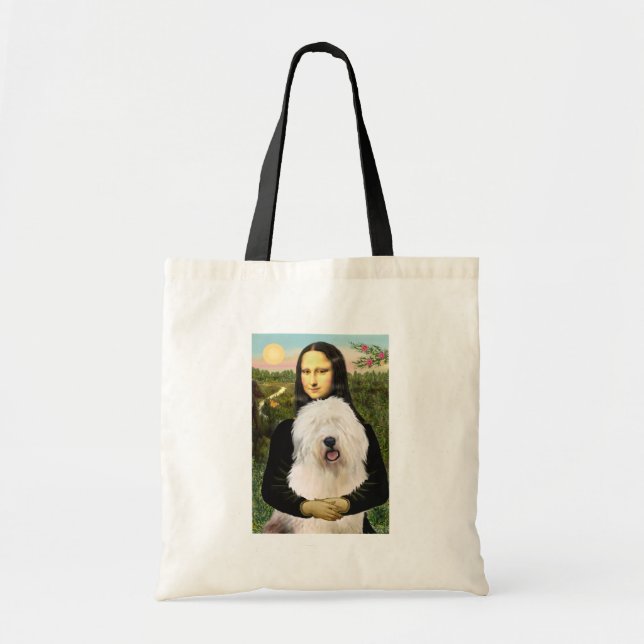 Bolsa Tote Mona Lisa - Inglês Antigo 3 (Frente)