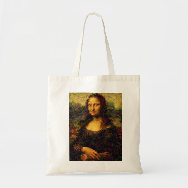 Bolsa Tote mona lisa paris (Frente)