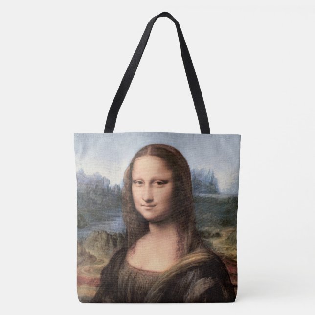 Bolsa Tote Mona Lisa Portrait / Pintura (Frente)