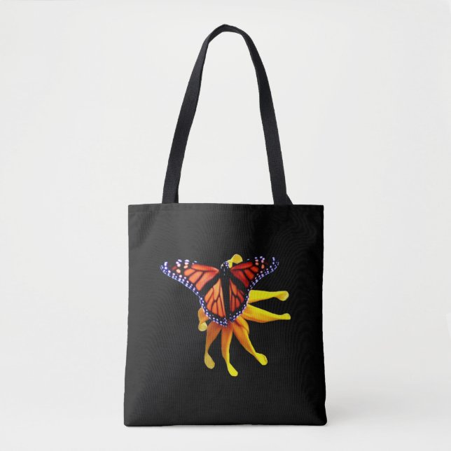 Bolsa Tote Monarch em Brown Eyed Susan (Frente)