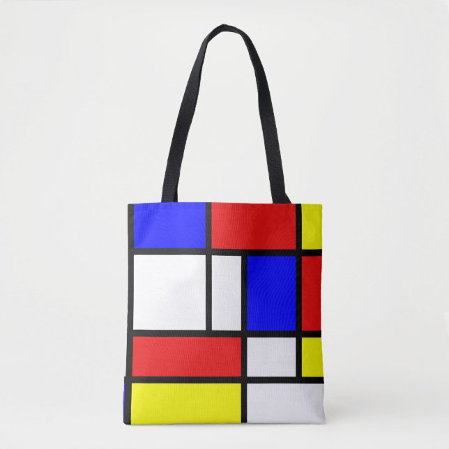 Bolsa Tote Mondrian (Frente)