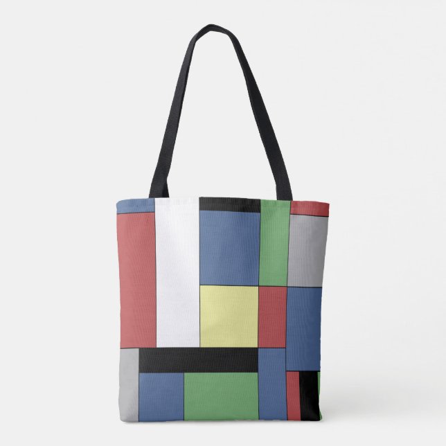 Bolsa Tote Mondrian #11 (Verso)