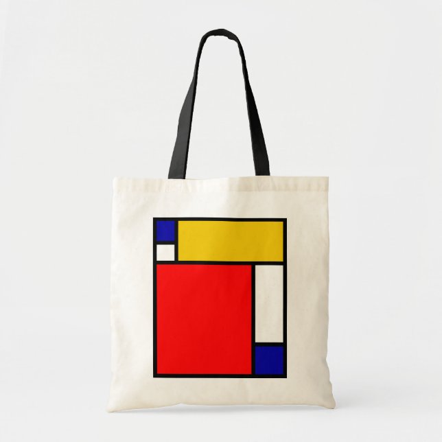Bolsa Tote Mondrian 4 (Frente)