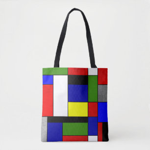 Bolsa Tote Mondrian #4