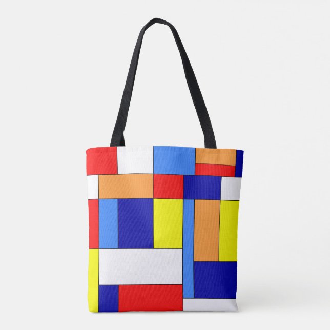 Bolsa Tote Mondrian #8 (Verso)