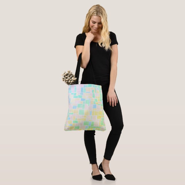 Bolsa Tote Mondrian Pastel 3 (No(a) Modelo)