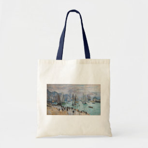 Bolsa Tote Monet - Barcos de Pesca Deixando o Porto, Le Havre