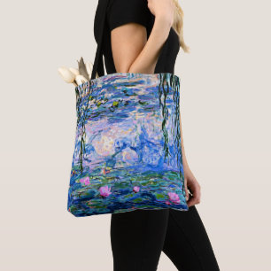 Bolsa Tote Monet - Lírios d'água, 1919, rosa