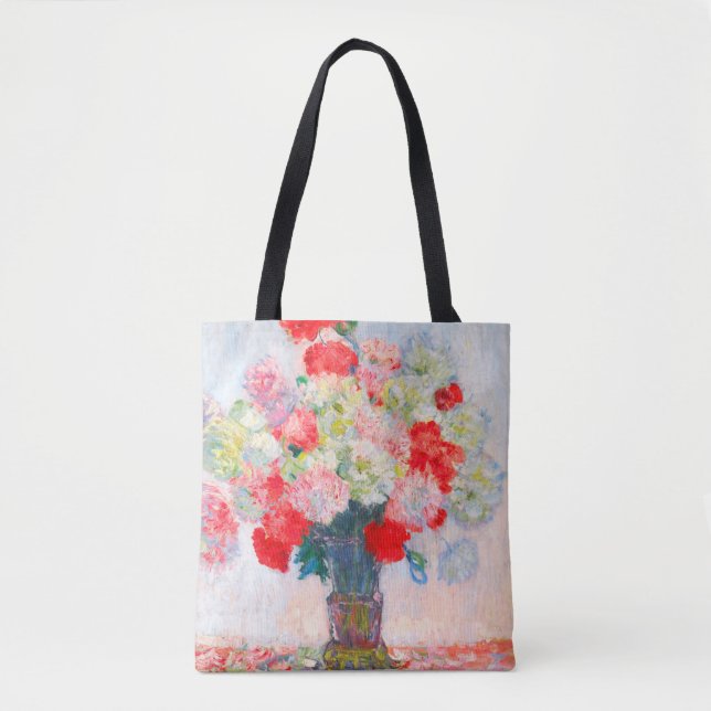 Bolsa Tote Monet Peonies (Frente)