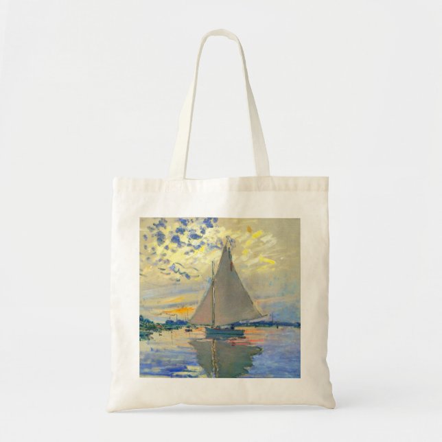 Bolsa Tote Monet Sailboat no Le Petit-Gennevilliers (Frente)